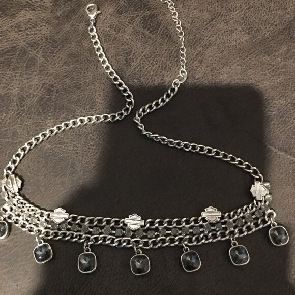 Last ONE Harley Davidson Bar & Shield Chain for Boots, Pants, Belly  Dr2 - Picture 1 of 13